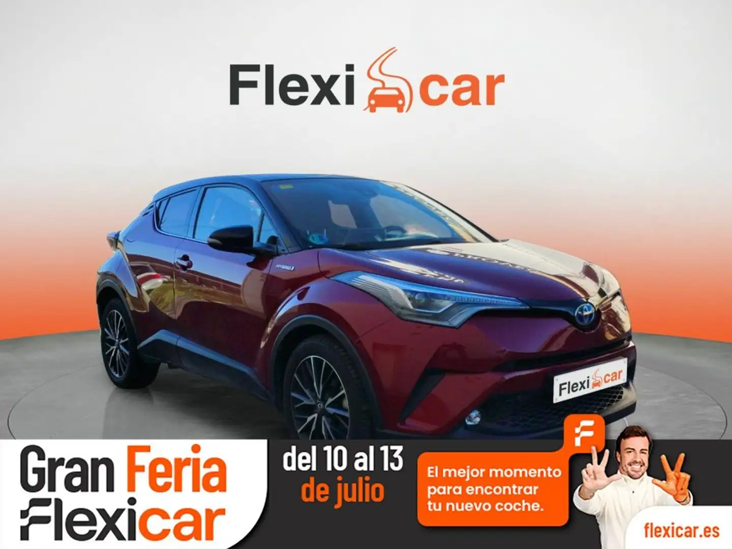 Toyota C-HR 1.8 125H Dynamic Plus Burdeos - 1