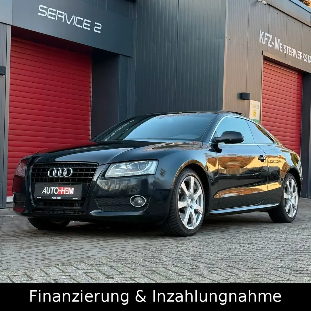 Audi A5 Coupe 3.0 TDI quattro Xenon Pano B&O Navi SHZ Schwarz - 1