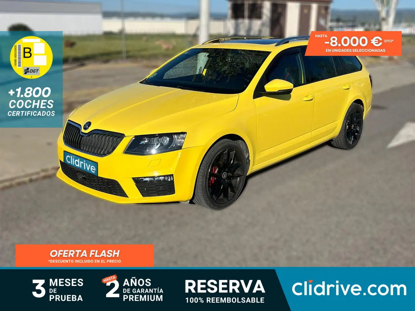 Skoda Octavia 2.0TDI RS DSG Amarillo - 1