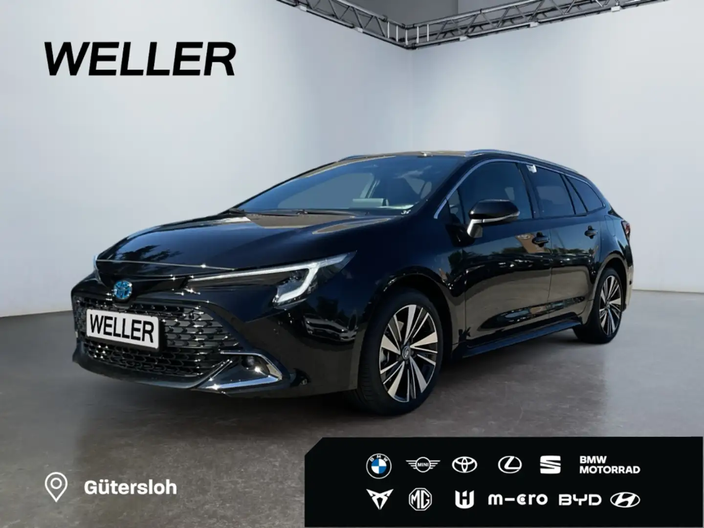 Toyota Corolla EU6e 2.0 Hybrid TS Teamplayer*1,99%*ACC*LED* Schwarz - 1