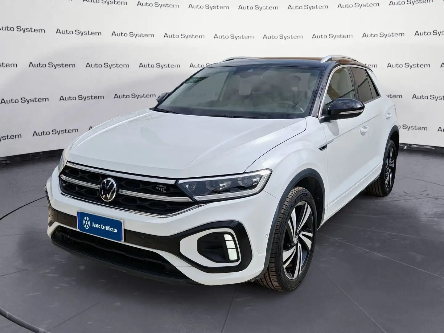 Volkswagen T-Roc T-Roc 1.0 TSI R-Line Blanc - 1
