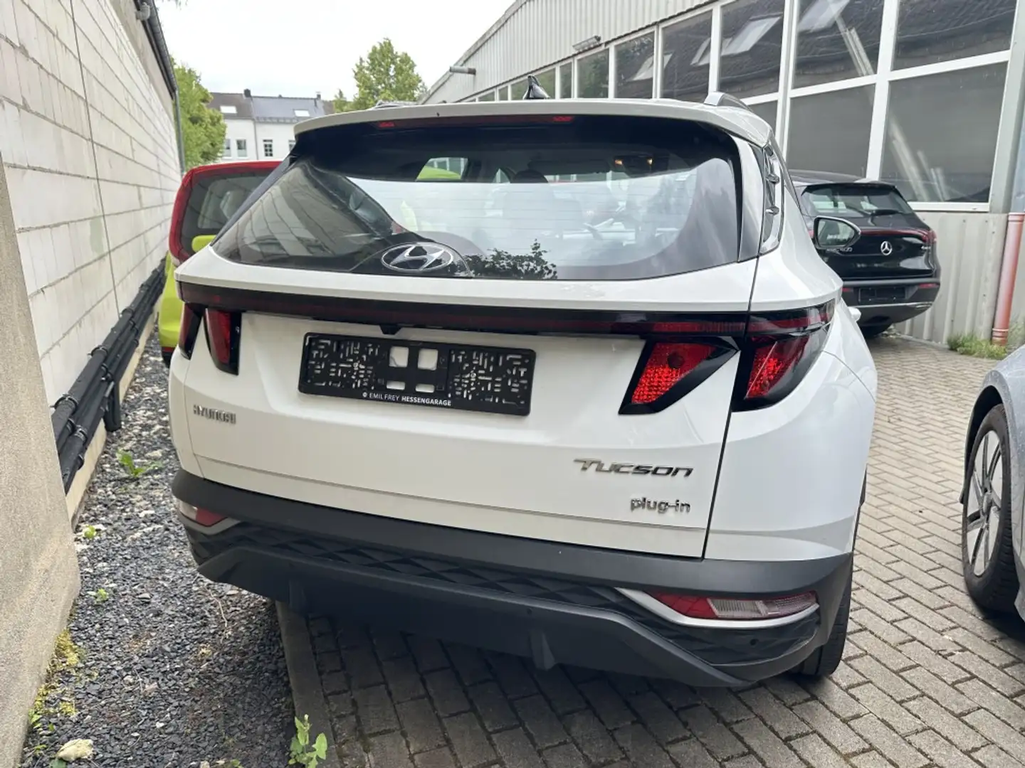 Hyundai TUCSON Plug-In*4WD*R.Cam*SHZ*DAB*digt.Cockpit Weiß - 2