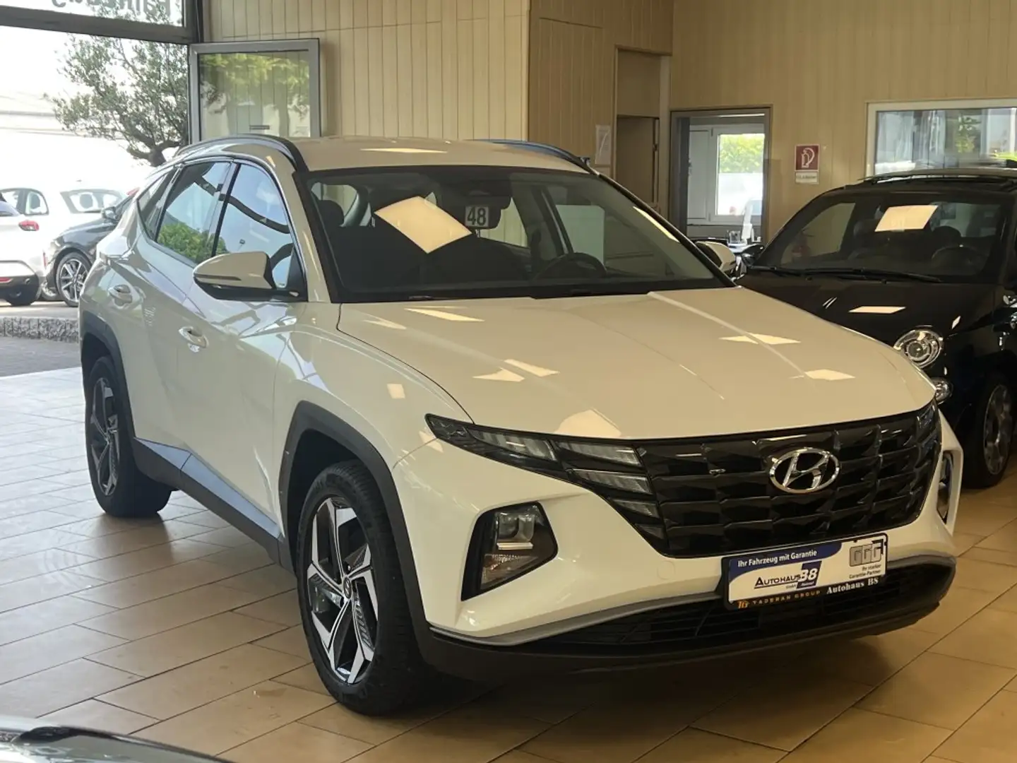 Hyundai TUCSON Plug-In*4WD*R.Cam*SHZ*DAB*digt.Cockpit Blanc - 1