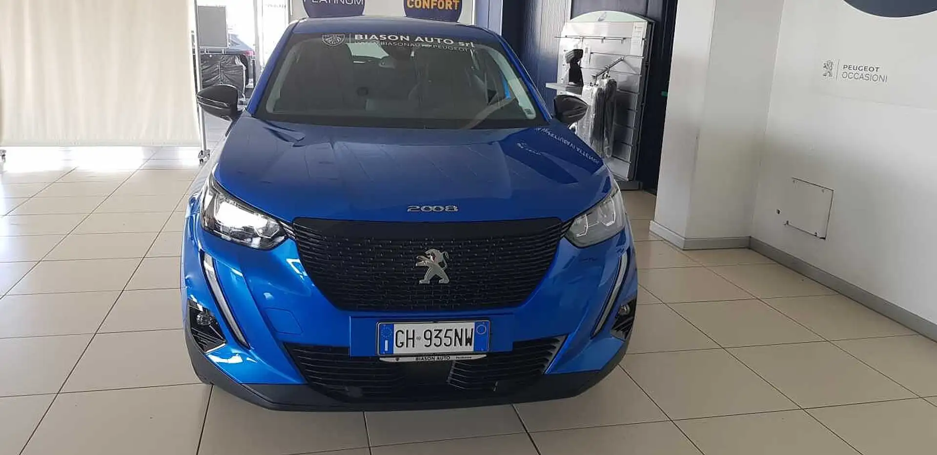 Peugeot 2008 Nuova 2008 Benzina 100 Active Pack - VEICOLO DIMOS Blu/Azzurro - 2