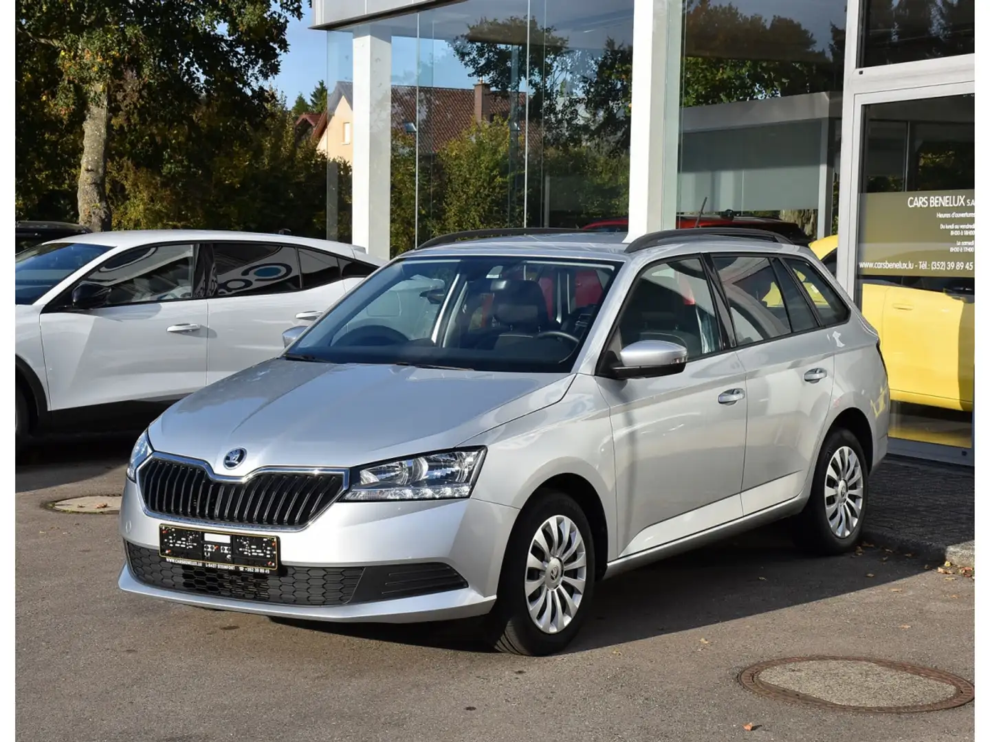 Skoda Fabia Combi 1.0 TSI CLIM GPS PDC Argent - 2