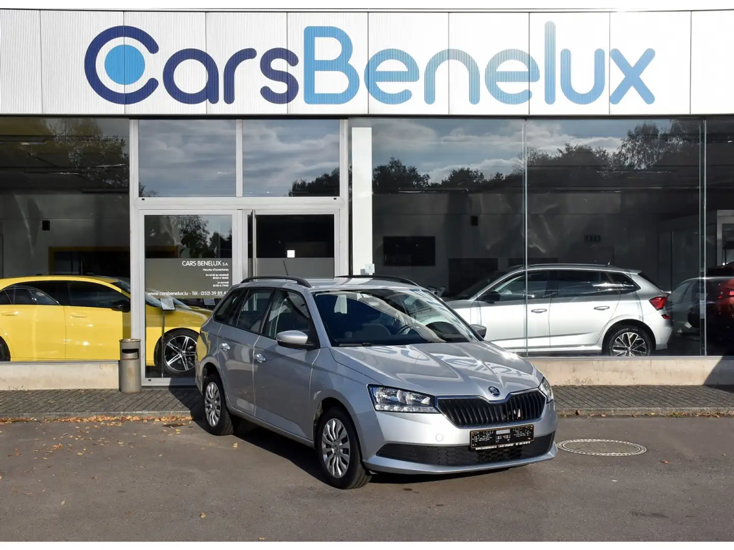 Skoda Fabia Combi 1.0 TSI CLIM GPS PDC Argent - 1