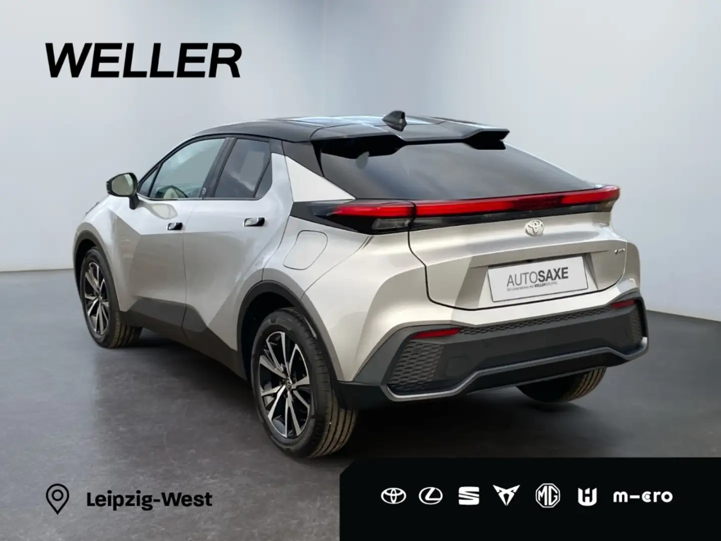 Toyota C-HR 1.8 Hybrid Team D *Navi*LED*CarPlay*CAM*TWA* Silver - 2