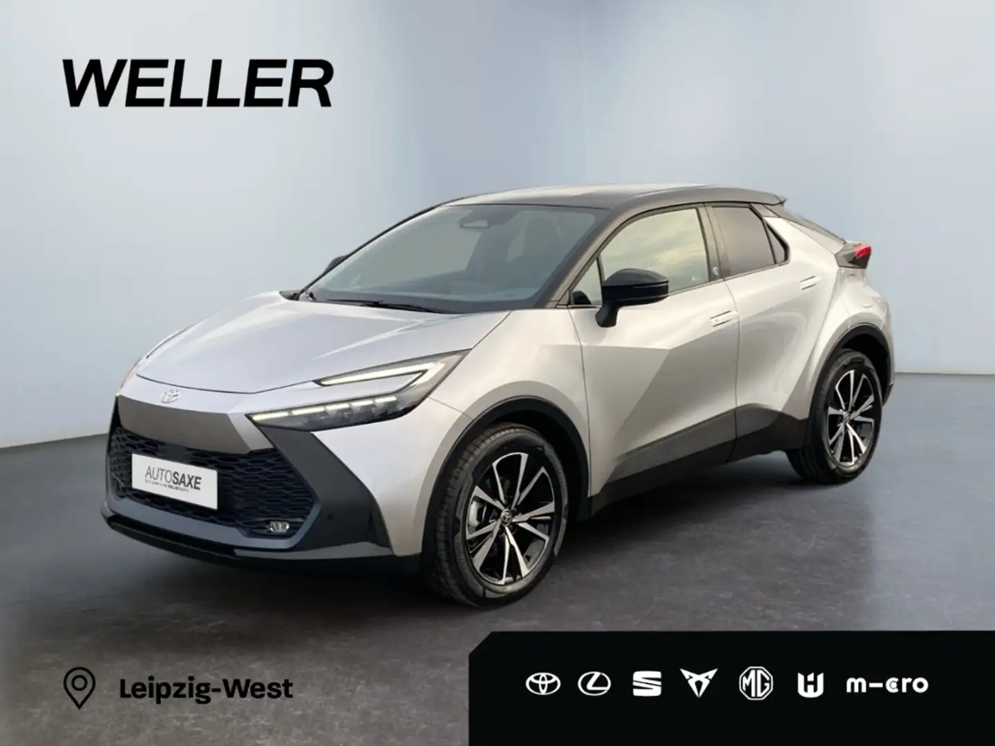 Toyota C-HR 1.8 Hybrid Team D *Navi*LED*CarPlay*CAM*TWA* Silver - 1