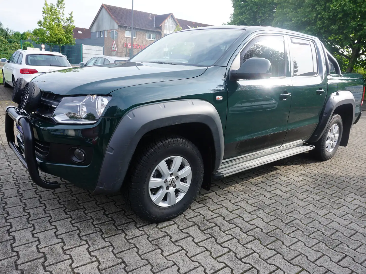 Volkswagen Amarok Trendline DoubleCab 4Motion /1.HAND/SCHECKHEFT/TOP Green - 2
