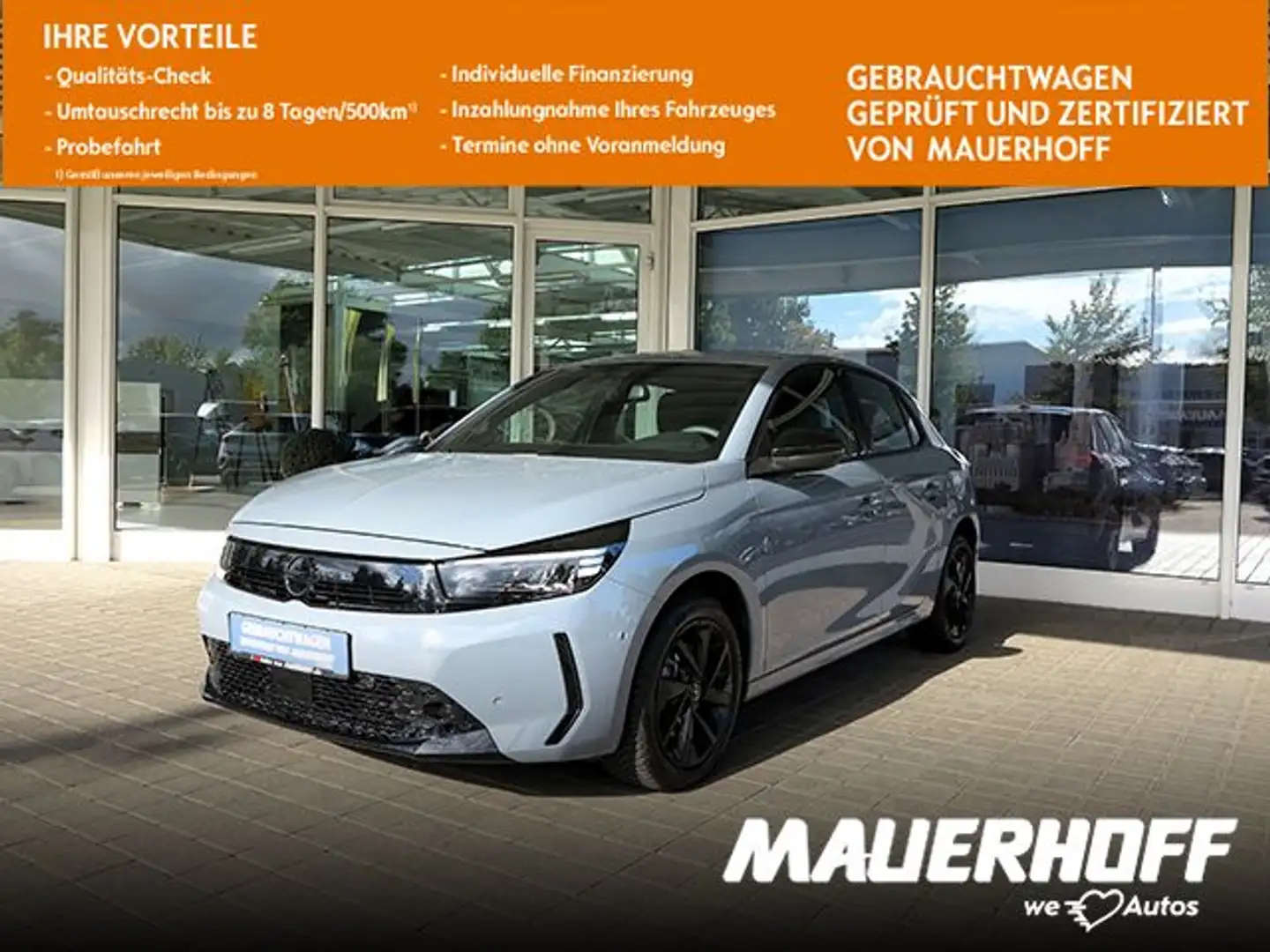 Opel Corsa F GS | Kamera | Winterp. | LED | AndroidAu Grau - 1