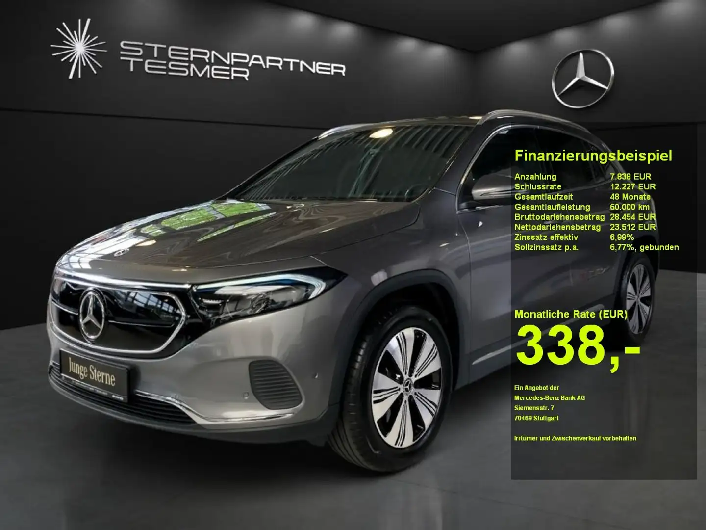 Mercedes-Benz EQA 250 Mercedes-Benz EQA 250 Progressive+MBUX+K Grau - 1