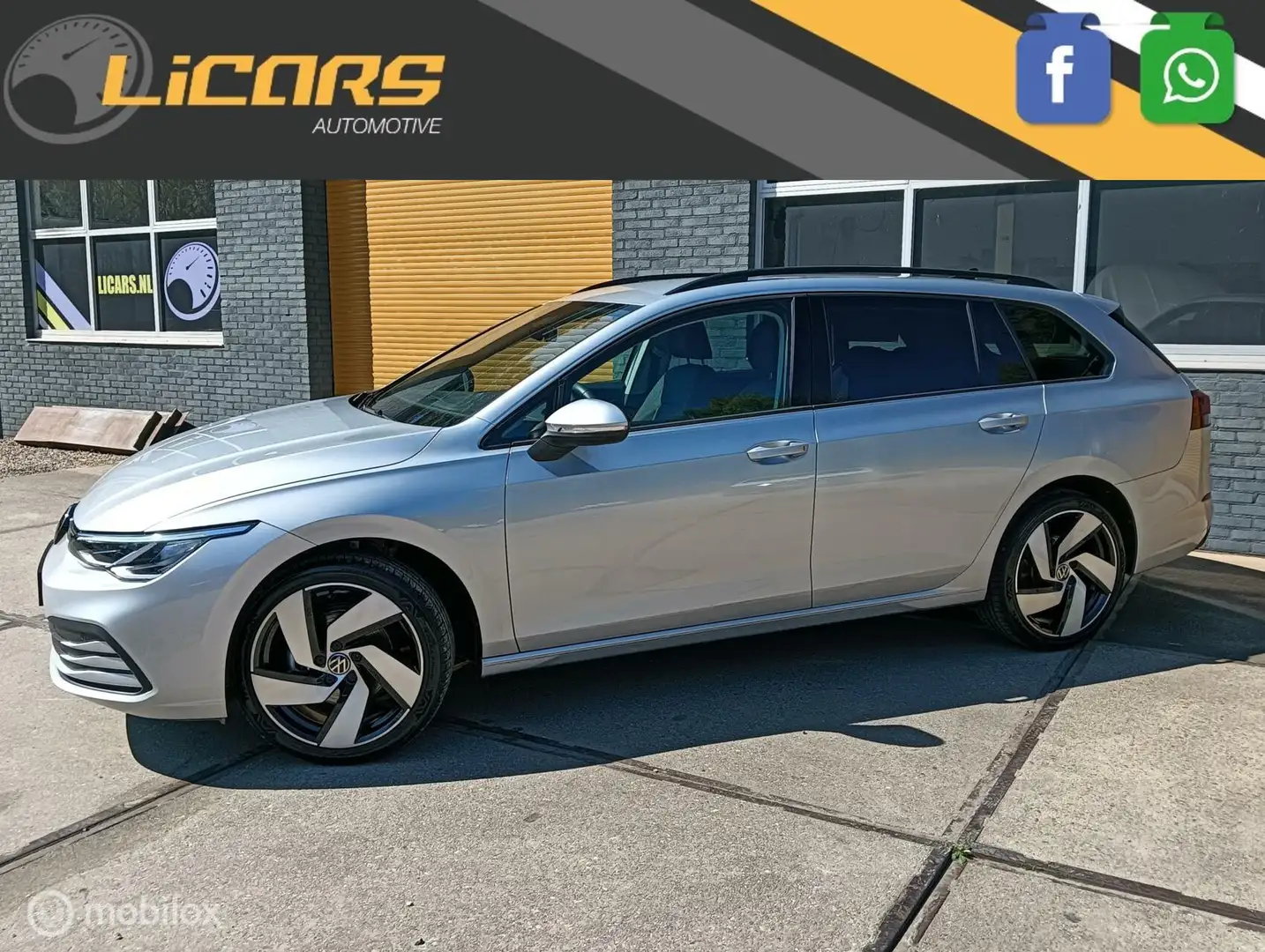 Volkswagen Golf Variant 1.0 TSI Business 18inch/camera/ad.cruise/BTW auto Gris - 2
