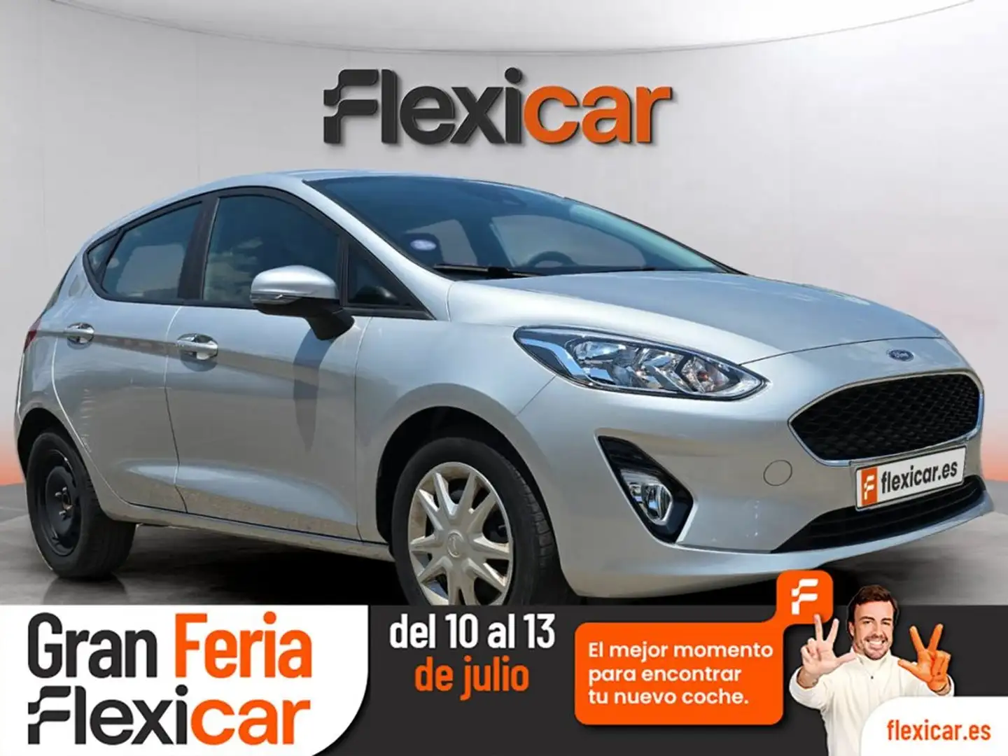 Ford Fiesta 1.0 EcoBoost S/S Active 95 Gris - 1