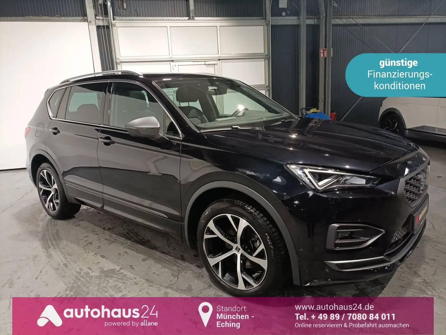 SEAT Tarraco 1.5 TSI FR LED|Navi|360°|Leder|Pano Schwarz - 1