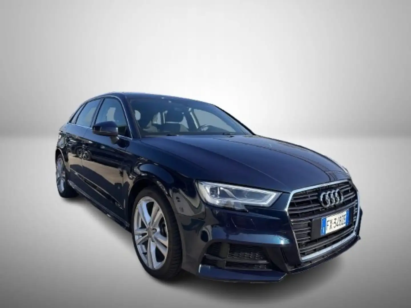 Audi A3 30 g-tron S tronic Sport   TG FX348ZE Blu/Azzurro - 1