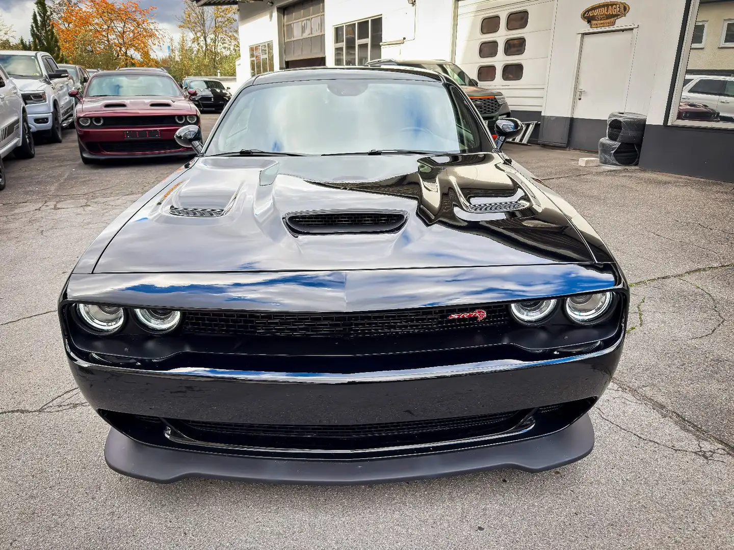 Dodge Challenger CHALLENGER 6.2 HELLCAT*SCHIEBEDACH*BLIND-SPOT* Schwarz - 2