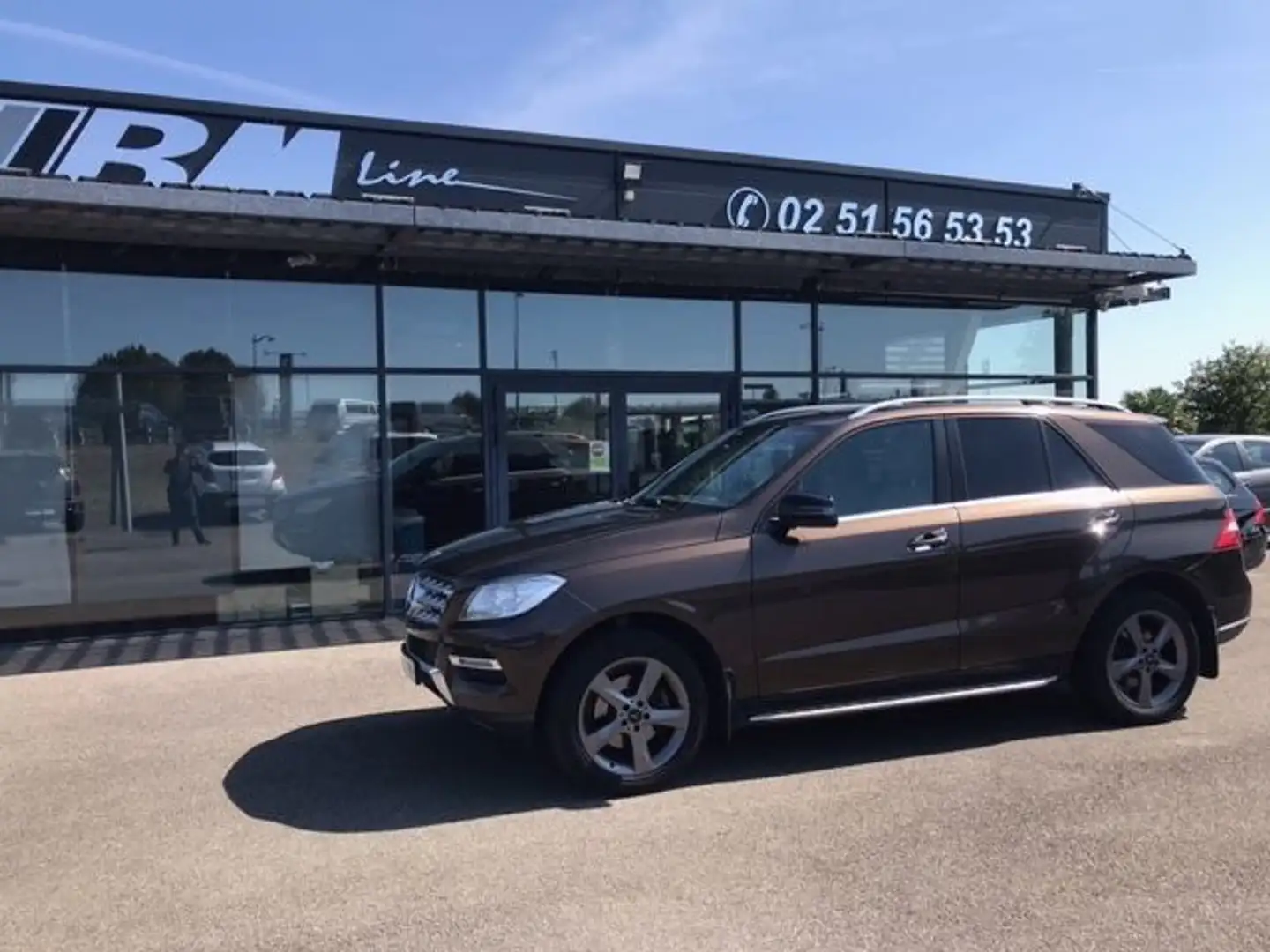 Mercedes-Benz ML 350 350 BLUETEC 7G-TRONIC + Brun - 2