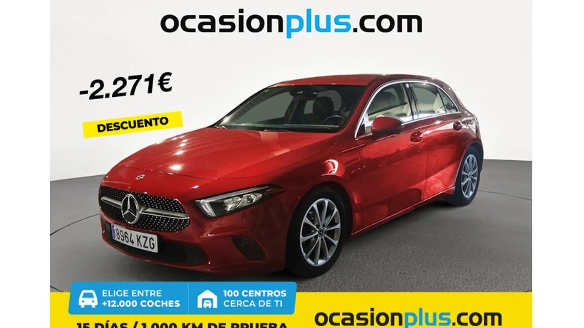 Mercedes-Benz A 180 180d Rojo - 1