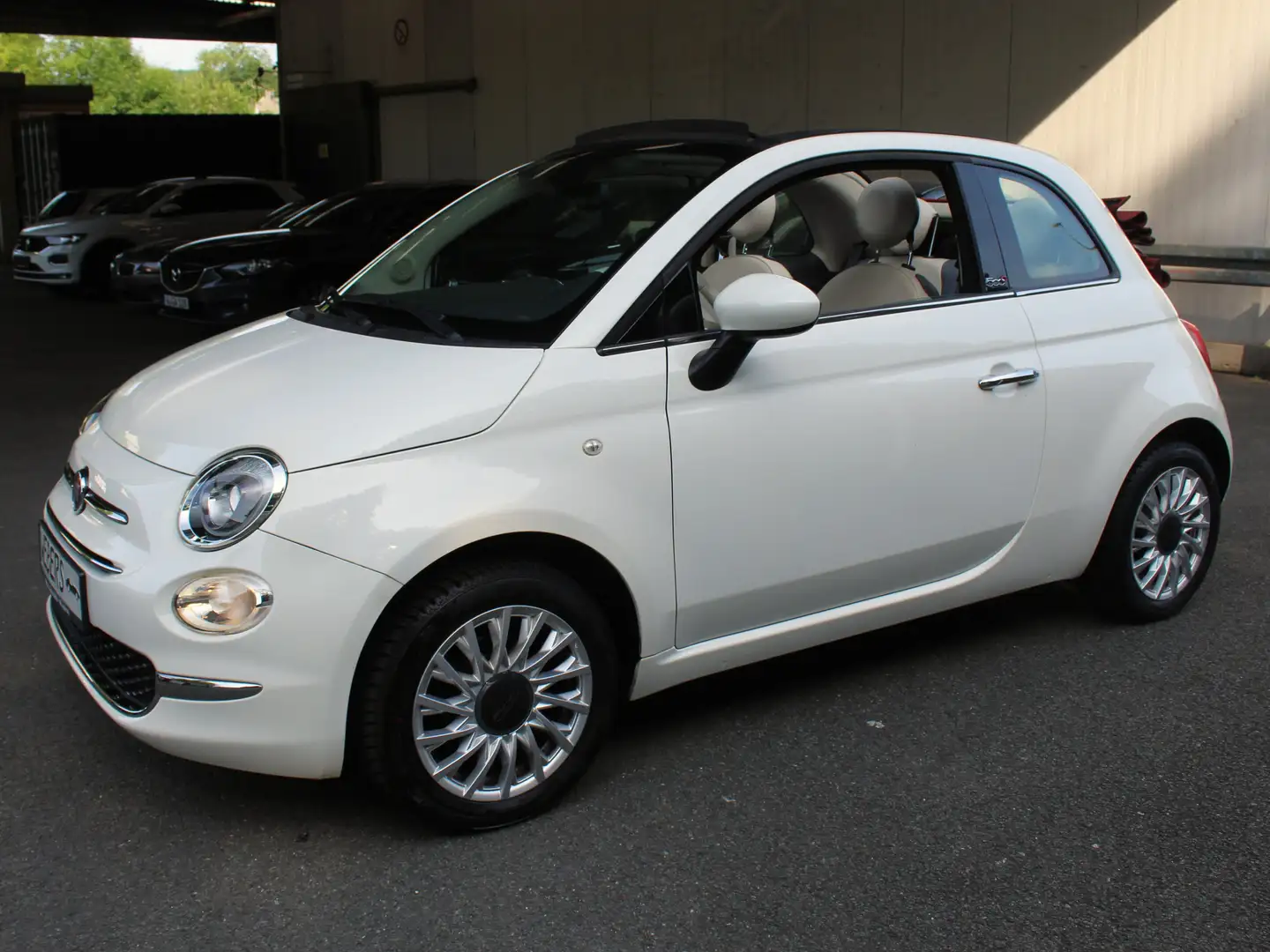 Fiat 500 Lounge*52tkm*Klimaaut.*PDC*Facelift* Weiß - 1