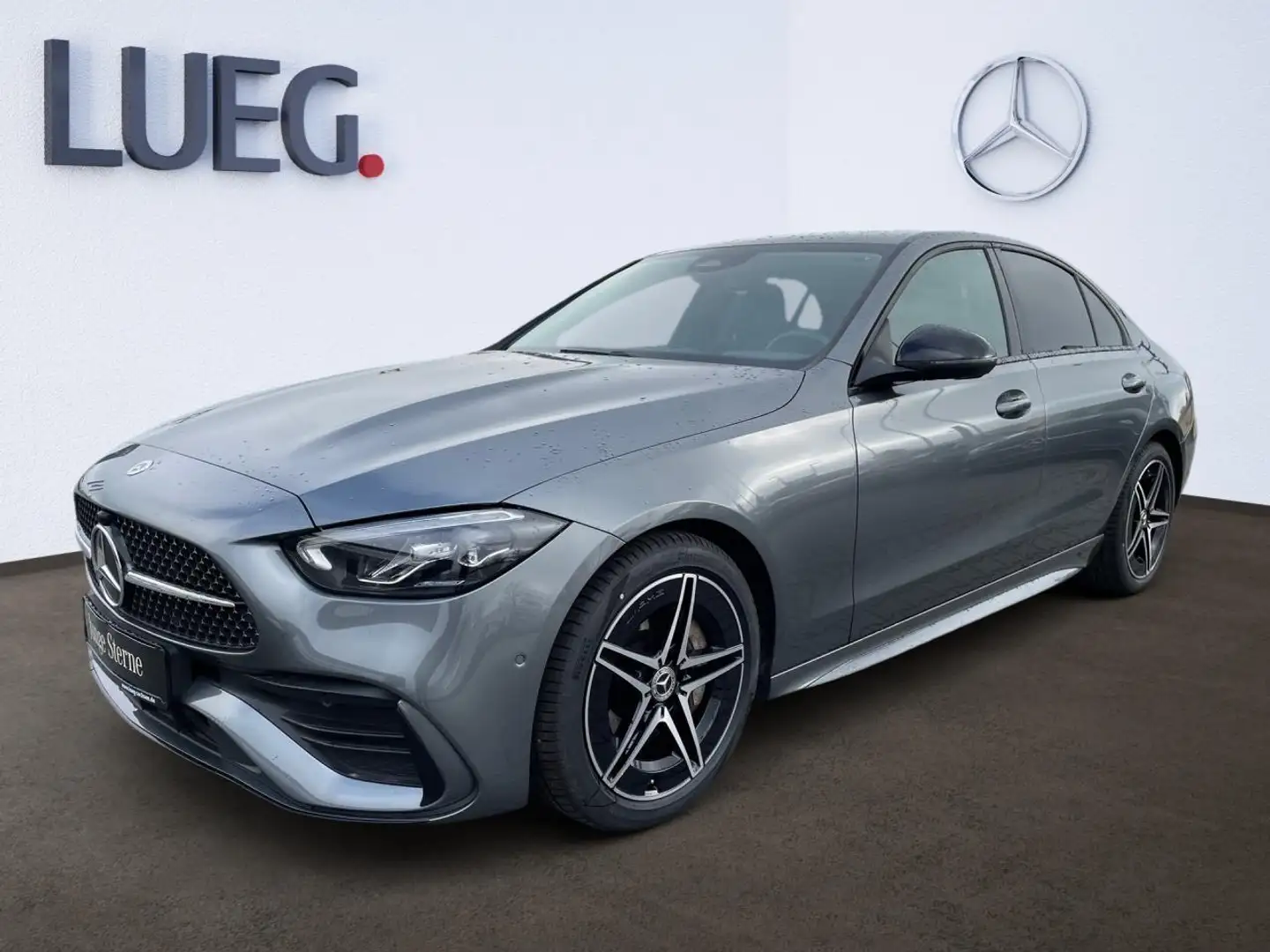 Mercedes-Benz C 200 AMG-ADVANCED+SHD+NIGHTPAKET+AHK+KAMERA+LED Grey - 2
