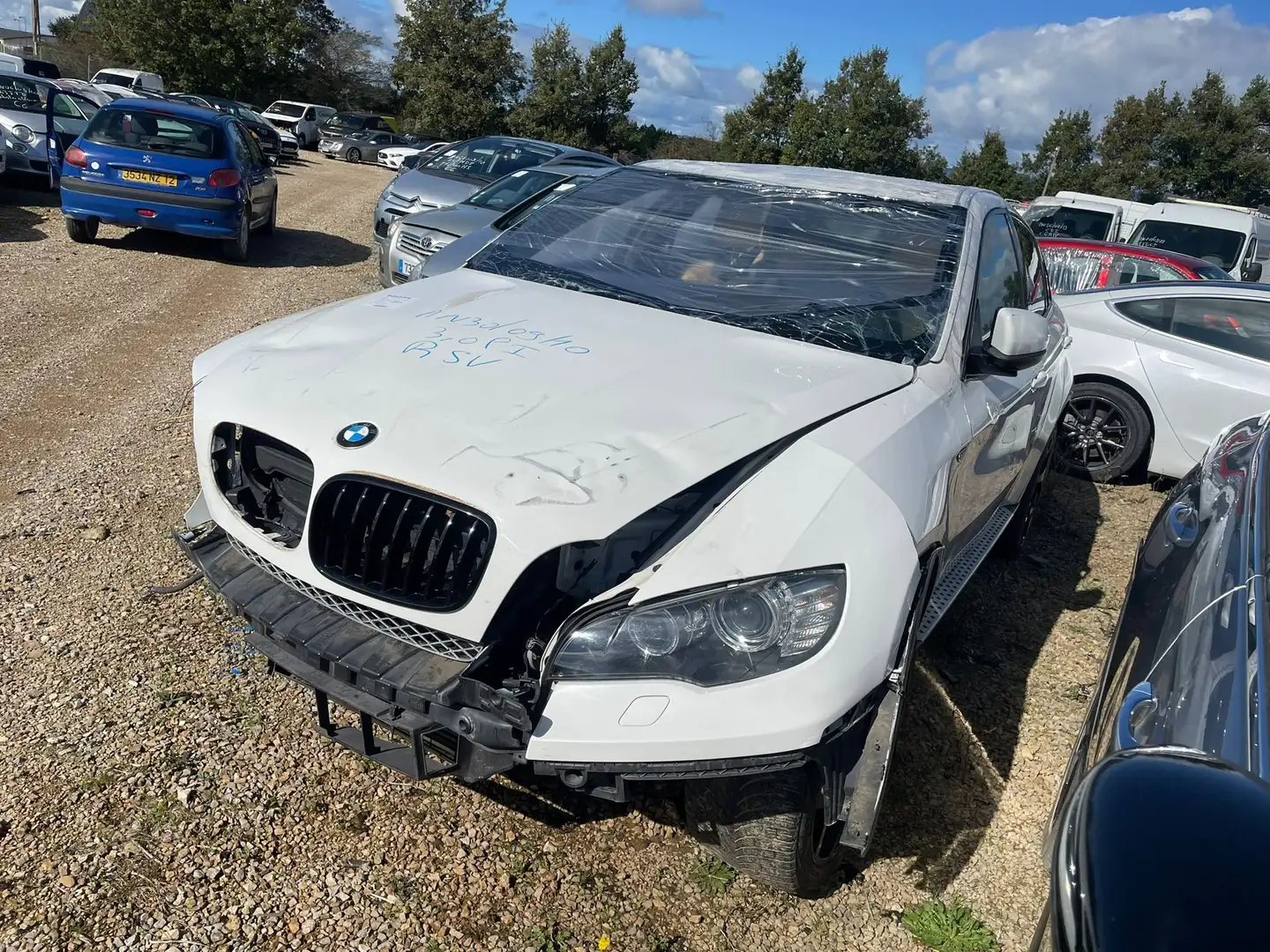 BMW X6 X6 xDrive35i 306ch Exclusive Individual A Blanco - 2