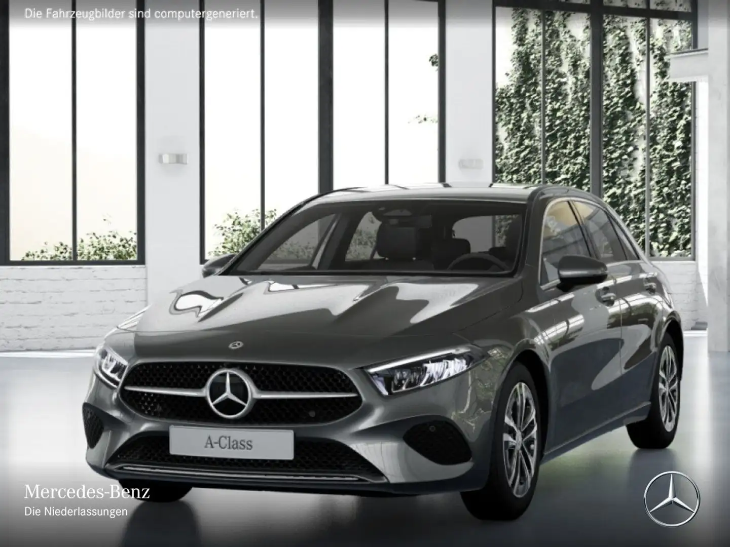 Mercedes-Benz A 200 PROGRESSIVE+LED+KAMERA+TOTW+KEYLESS+7G Grau - 2