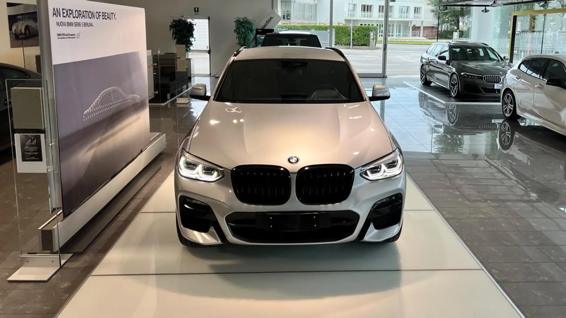 BMW X4 xDrive30d 48V Msport Plateado - 2
