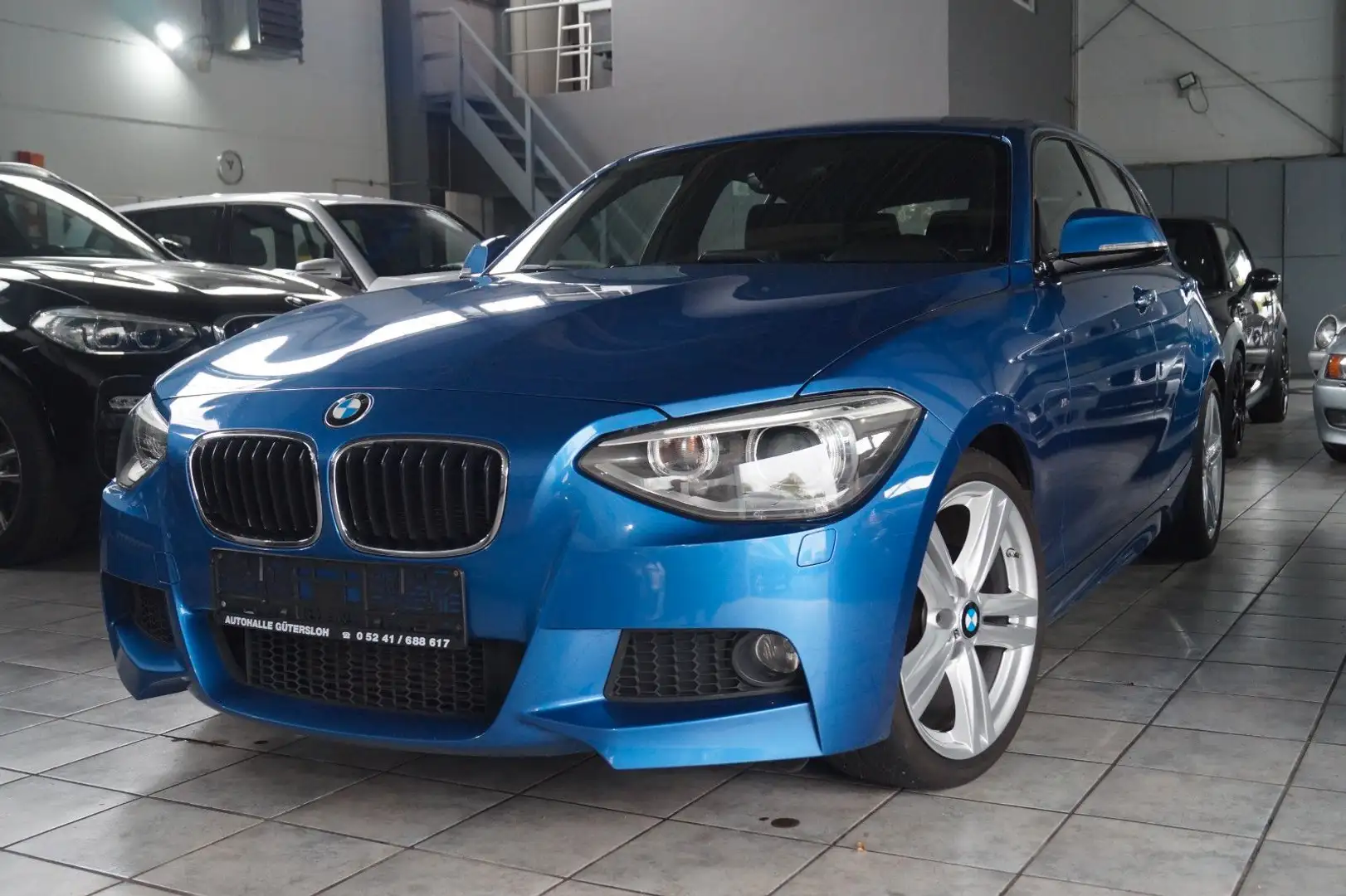 BMW 116 i M Paket*Alcantara*AHK*PDC*Xenon*Navi* Blau - 1