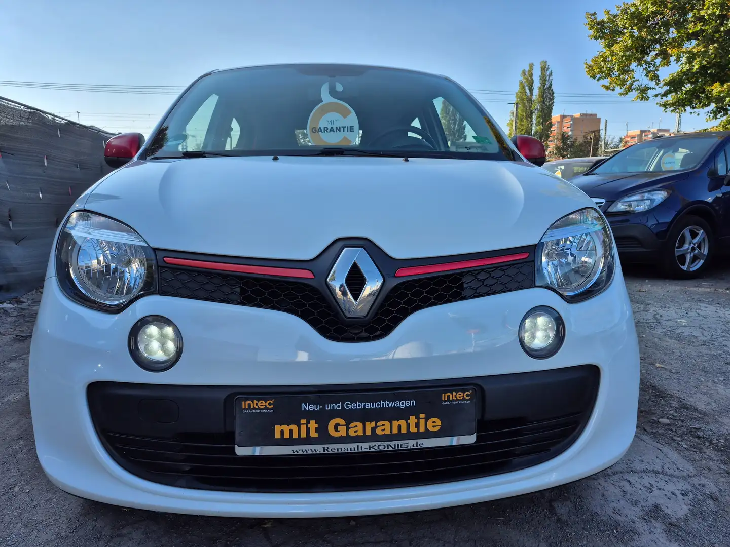 Renault Twingo Dynamique Parksensor Klima Serviceheft Garantie Weiß - 2