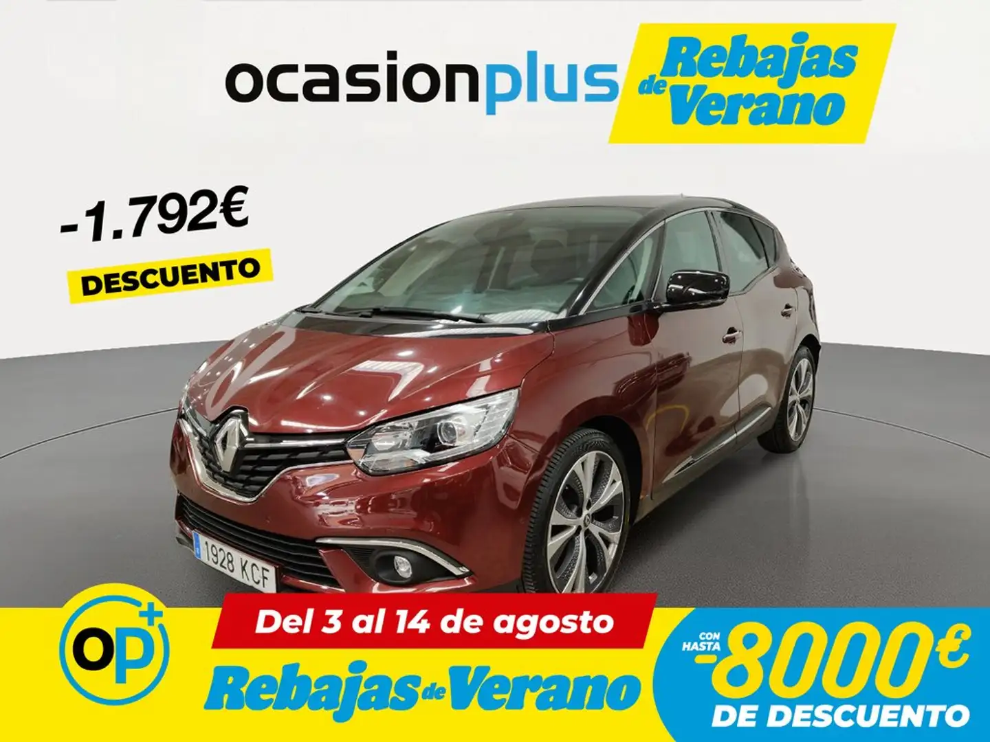 Renault Scenic 1.2 TCe Energy Zen 96kW Rojo - 1