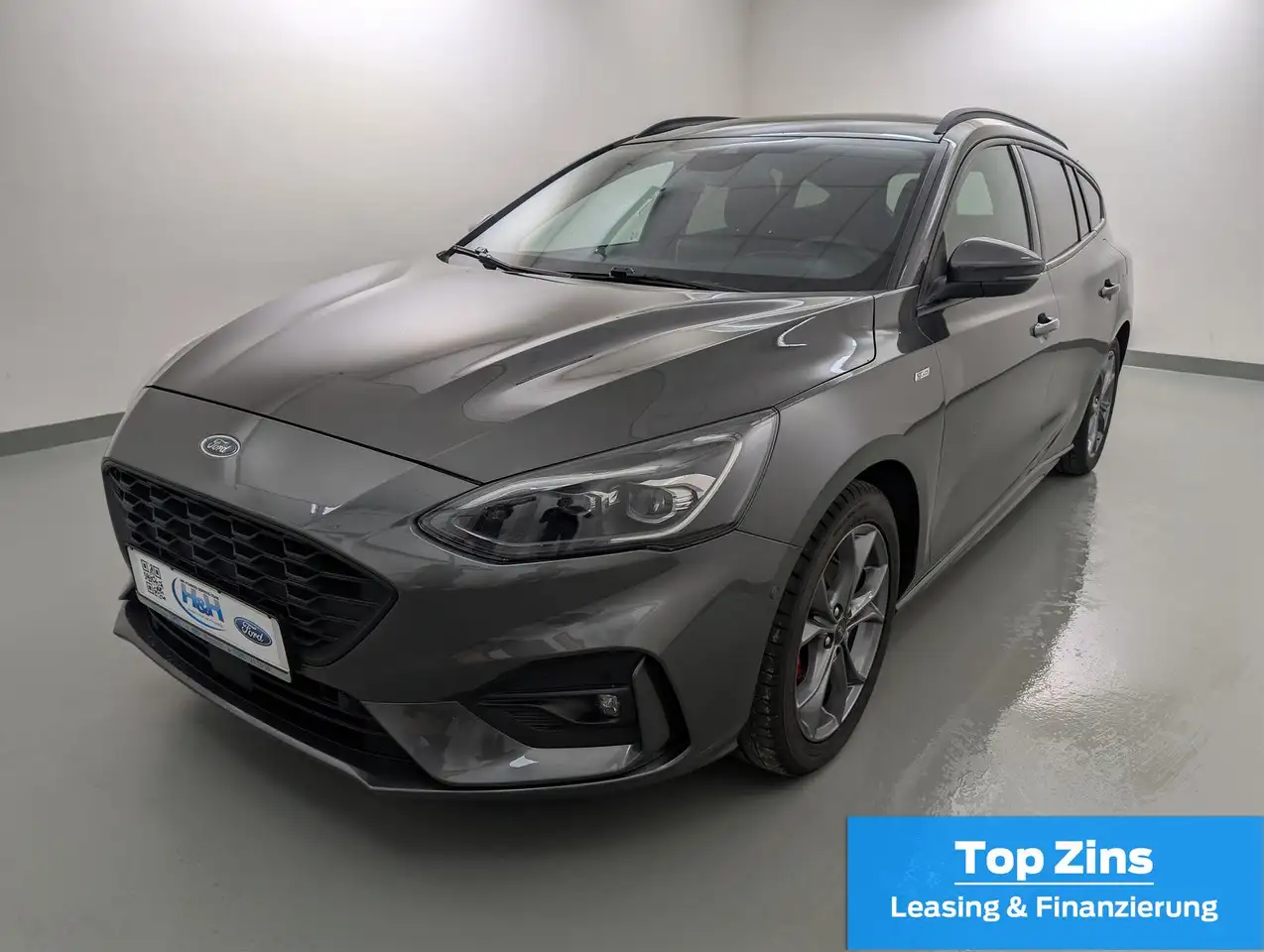 Ford Focus Turnier 1.0 M-Hybrid ST-Line X Matrix+AHK, миниатюра 2