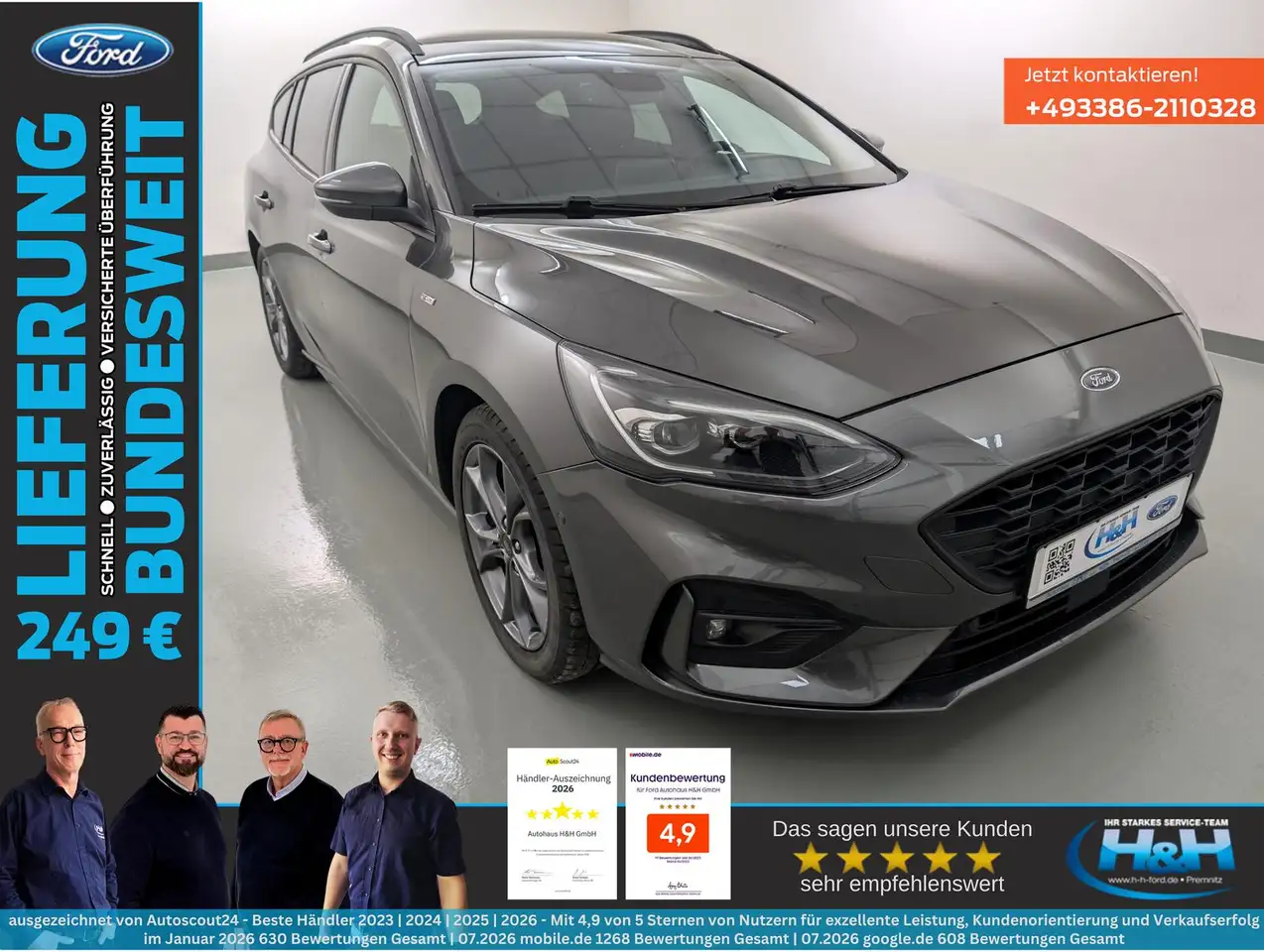 Ford Focus Turnier 1.0 M-Hybrid ST-Line X Matrix+AHK