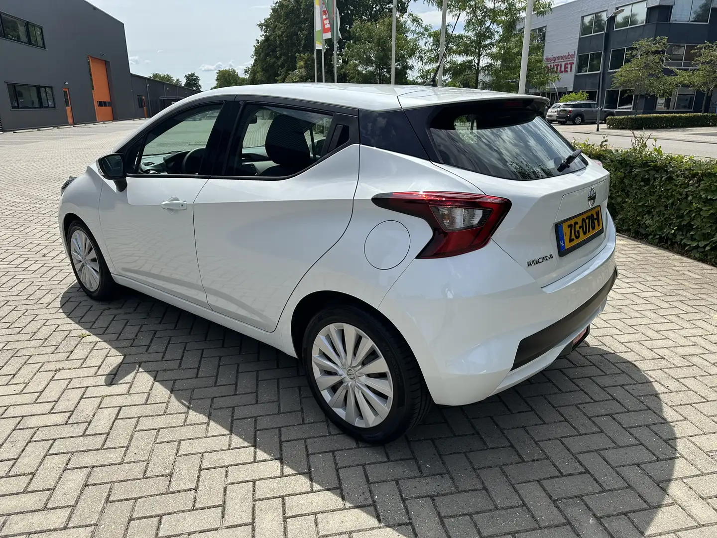 Nissan Micra 1.0 IG-T Acenta Wit - 2