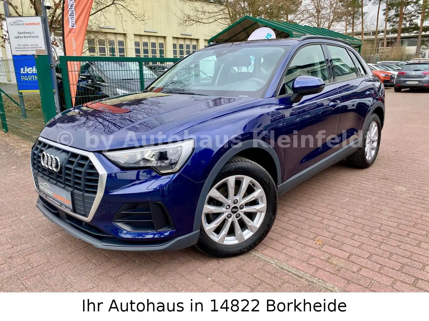 Audi Q3 35 TFSI |AHK|NAVI|ACC|SHZ|LANE + SIDE ASSIST| Blau - 2