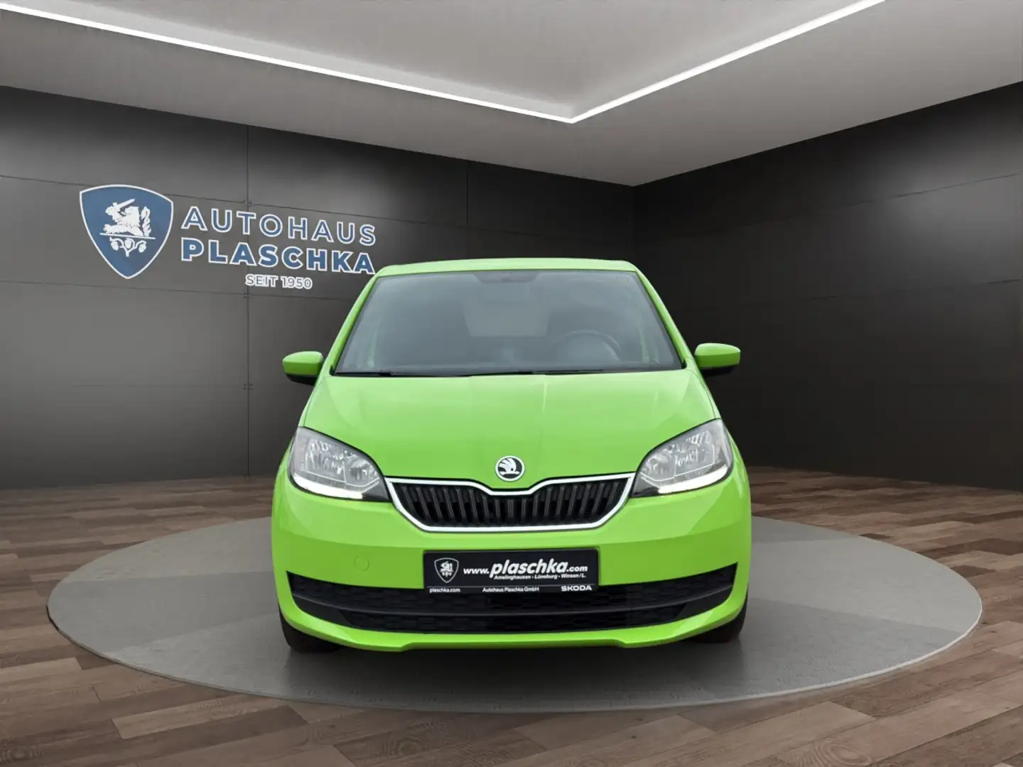 Skoda Citigo 1.0 Clever PDC+SZH+BC+ISOFIX+MFL+GJR Klima Grün - 2