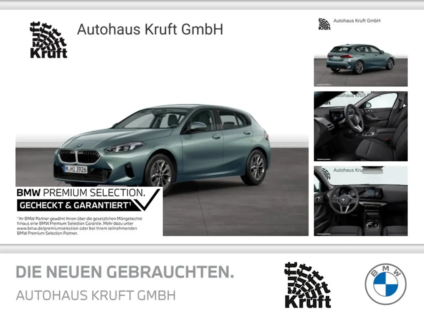BMW 120 AUTOM+NAVI+AHK+KAMERA+SITZHZ+LED - 1