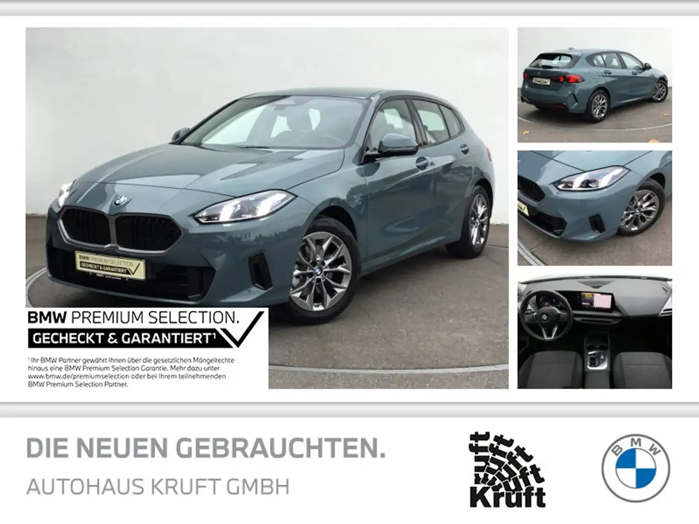 BMW 120 AUTOM+NAVI+AHK+KAMERA+SITZHZ+LED - 1