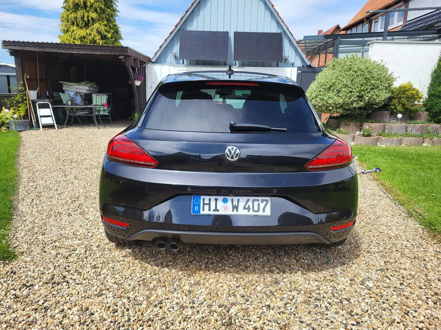 Volkswagen Scirocco Scirocco 2.0 TDI Blue Motion Technologie Club Schwarz - 2