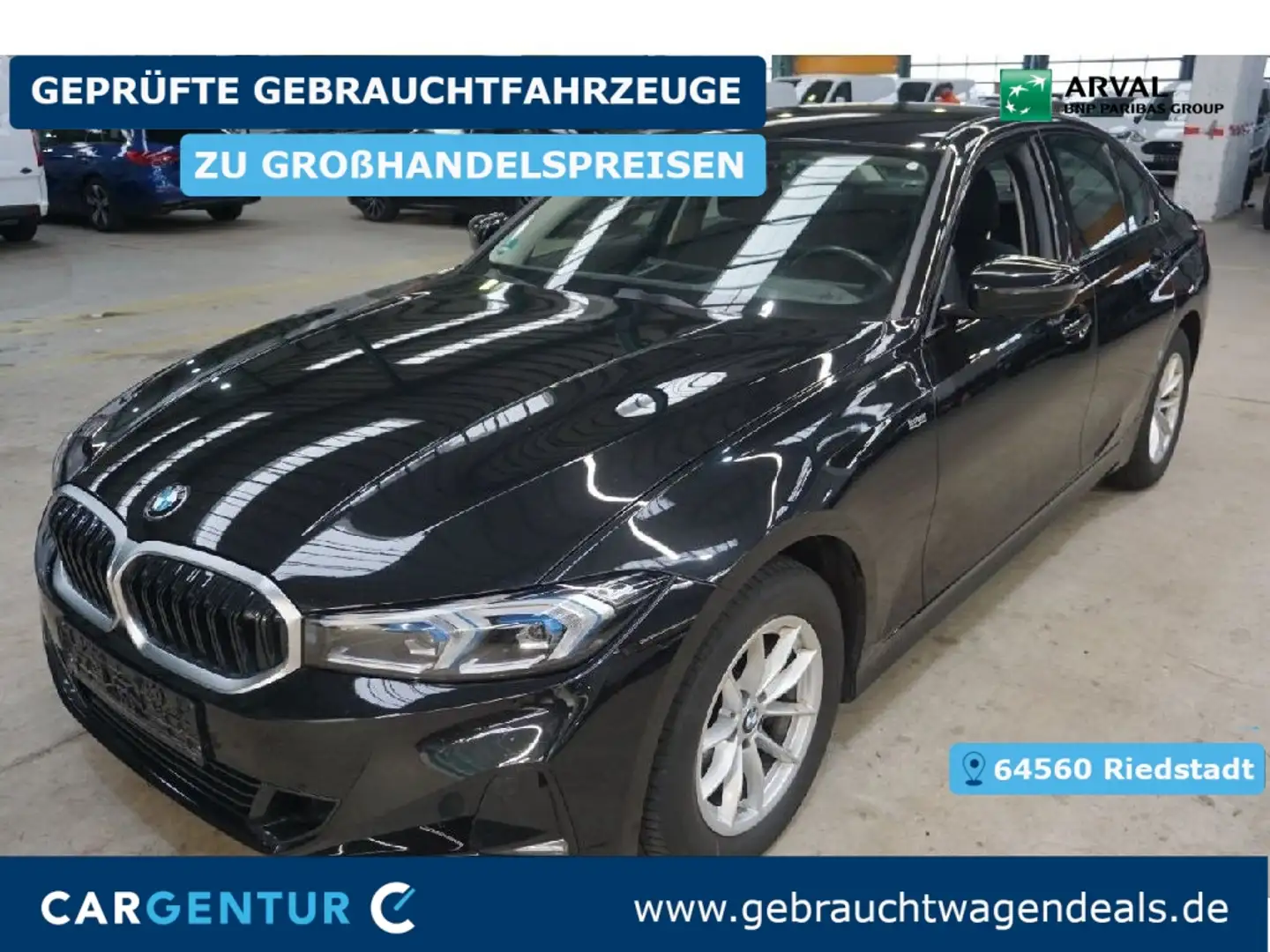 BMW 318 d Mild Hybrid ACC LED Lane AUT Facelift Klima Noir - 1