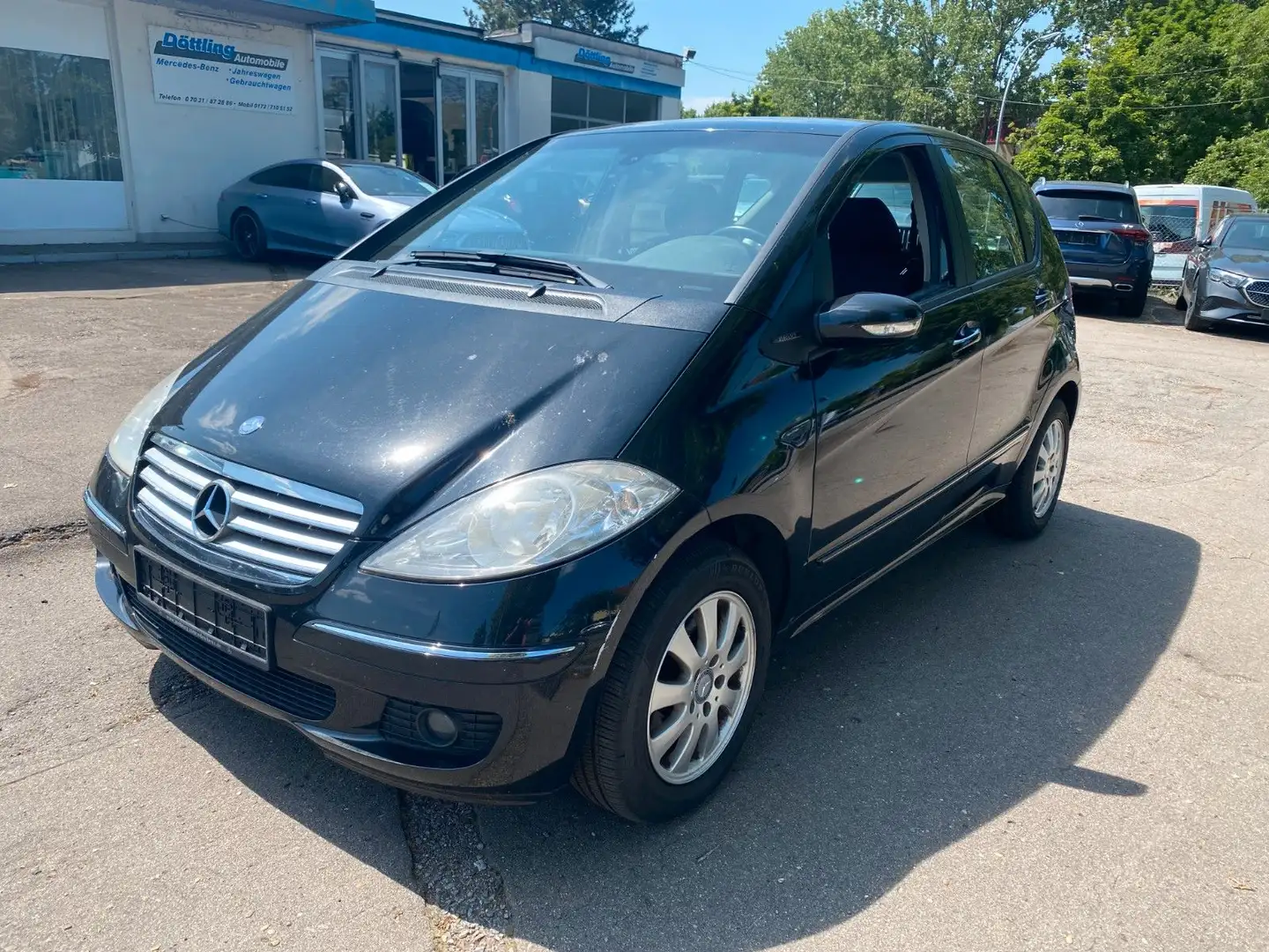 Mercedes-Benz A 160 CDI *Elegance/Navi/Klima/ZV/Alu/TÜV* Schwarz - 2