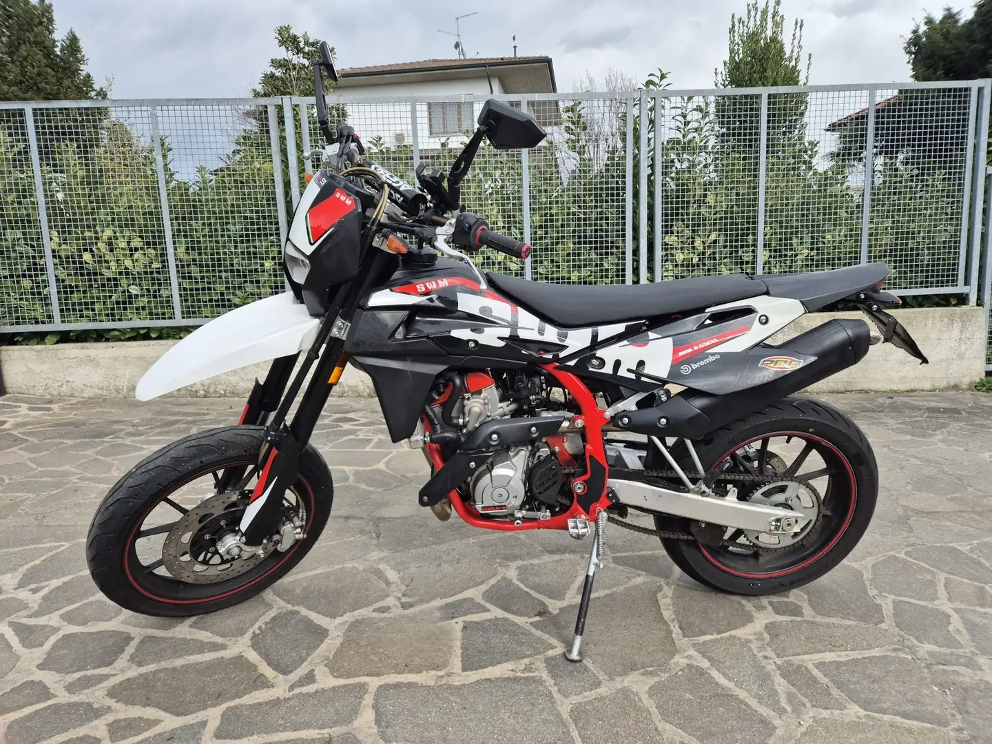 SWM SM 125 R Supermotard 2017 Roşu - 1