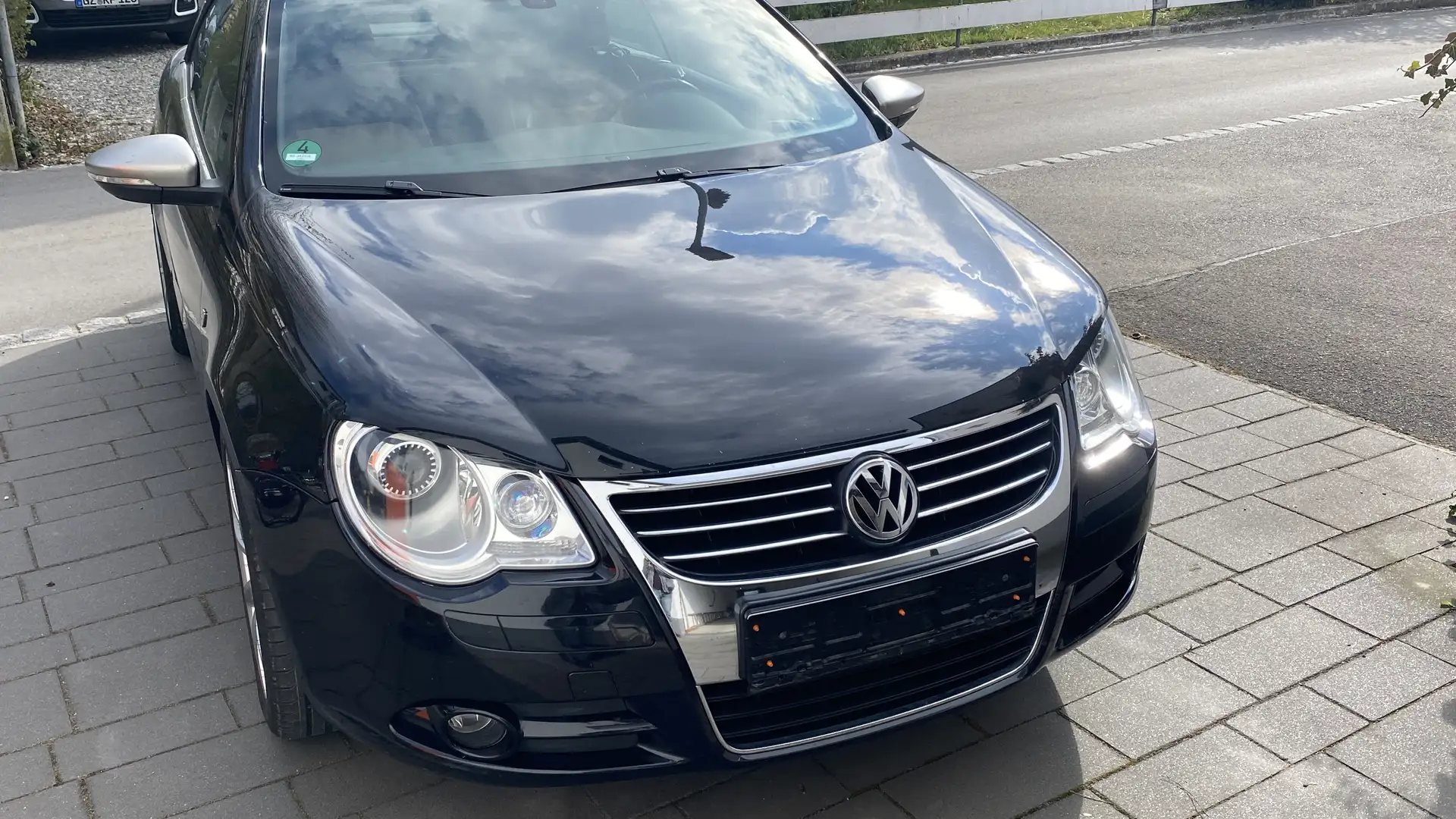 Volkswagen Eos 3.2 VR6 Ed. 2008, R32, Steuerketten neu, Dach top! Schwarz - 1