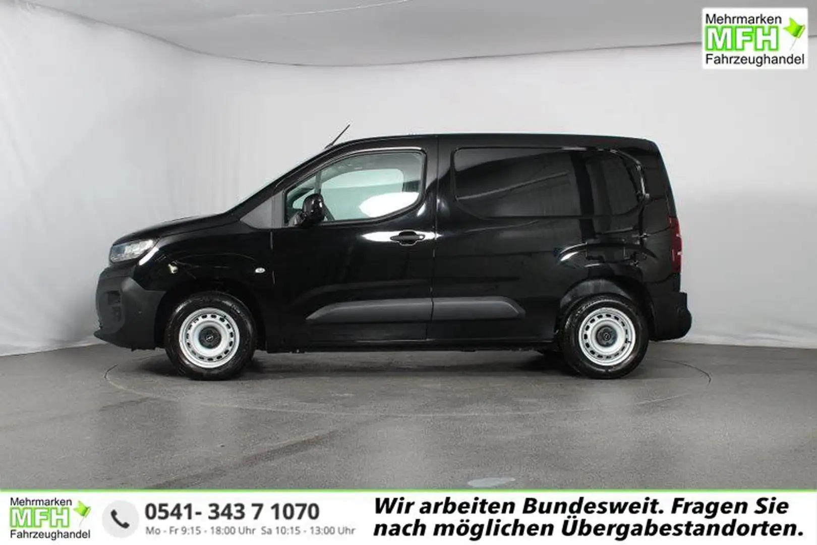 Opel Combo Cargo Länge 1 mit normaler Nutzlast 1.5 BlueHDi... Schwarz - 1