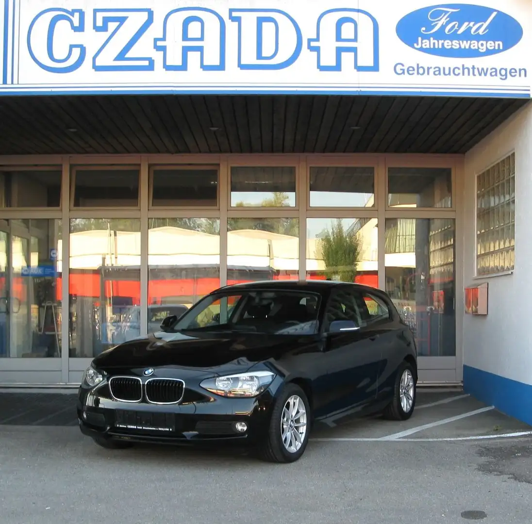 BMW 116 *Klima*PDC*Sitzheizung*Alufelgen*Tempomat* Schwarz - 1