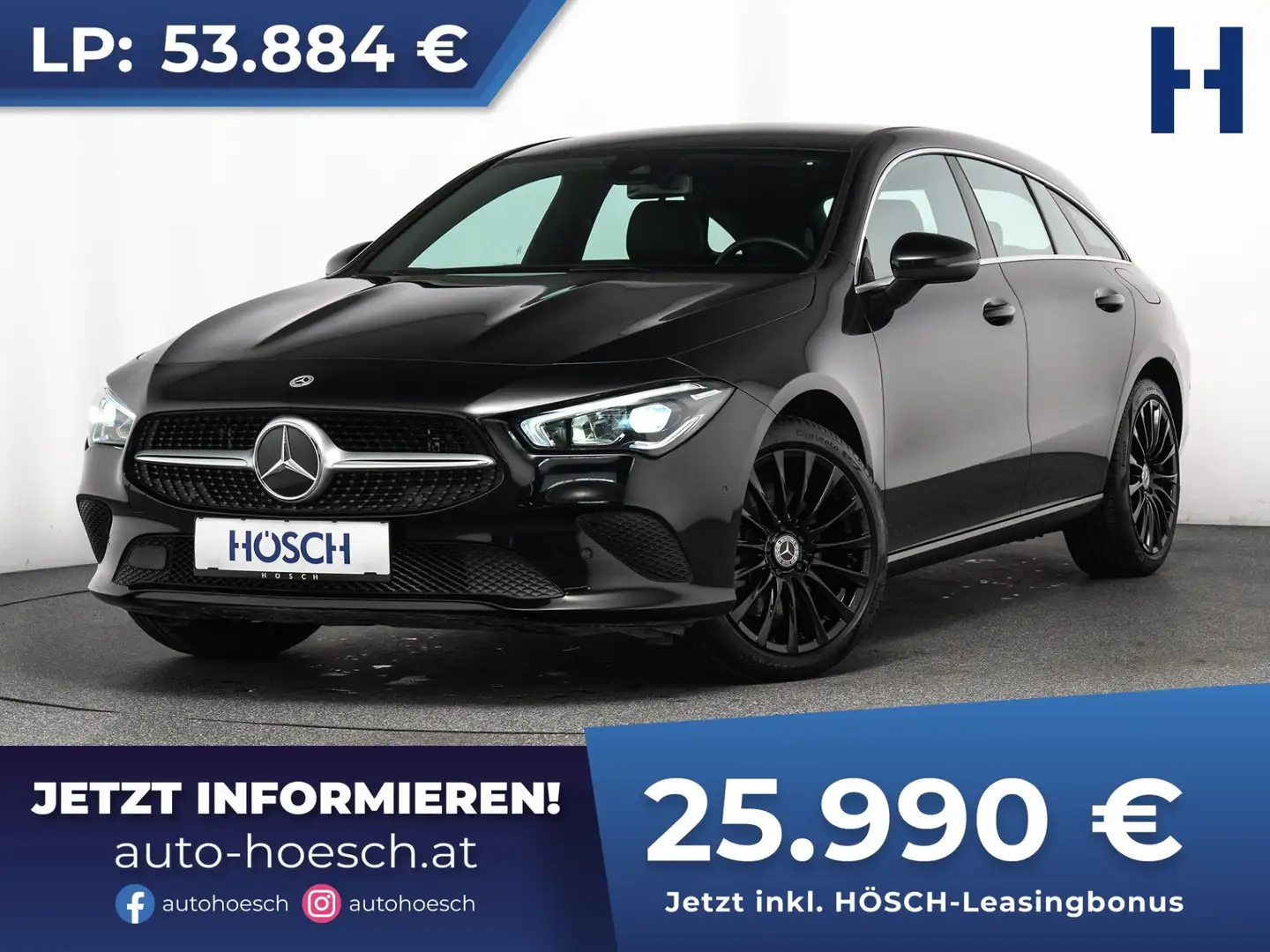 Mercedes-Benz CLA 250 e SB Style MEGAPREIS -52% Schwarz - 1