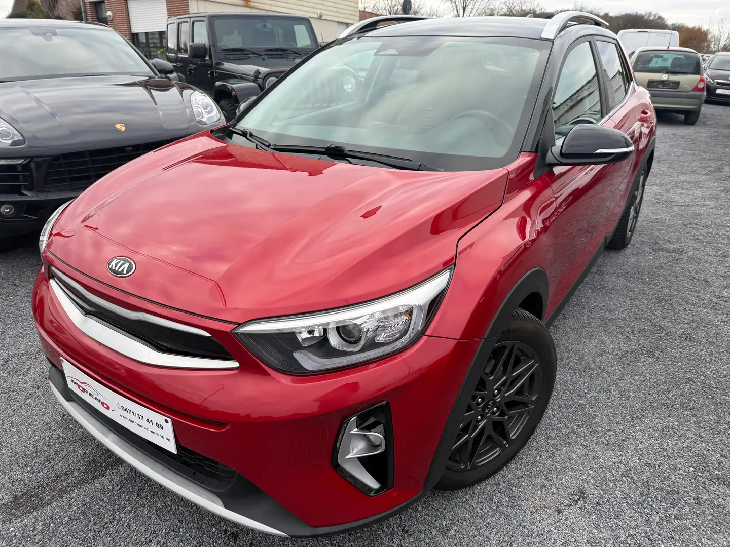 Kia Stonic Stonic 1.0 T-GDI Mild Hybrid 12 Maaden waarborg Rouge - 2