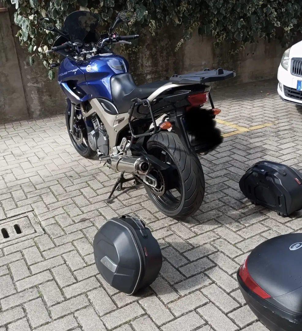 Yamaha TDM 900 tre borse Blu/Azzurro - 2