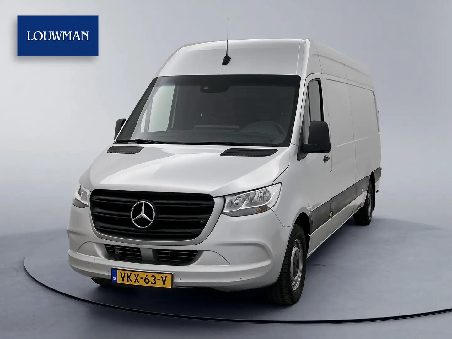 Mercedes-Benz Sprinter 317 1.9 CDI L3H2 3500kg trekgewicht Navigatie Acht Argintiu - 2