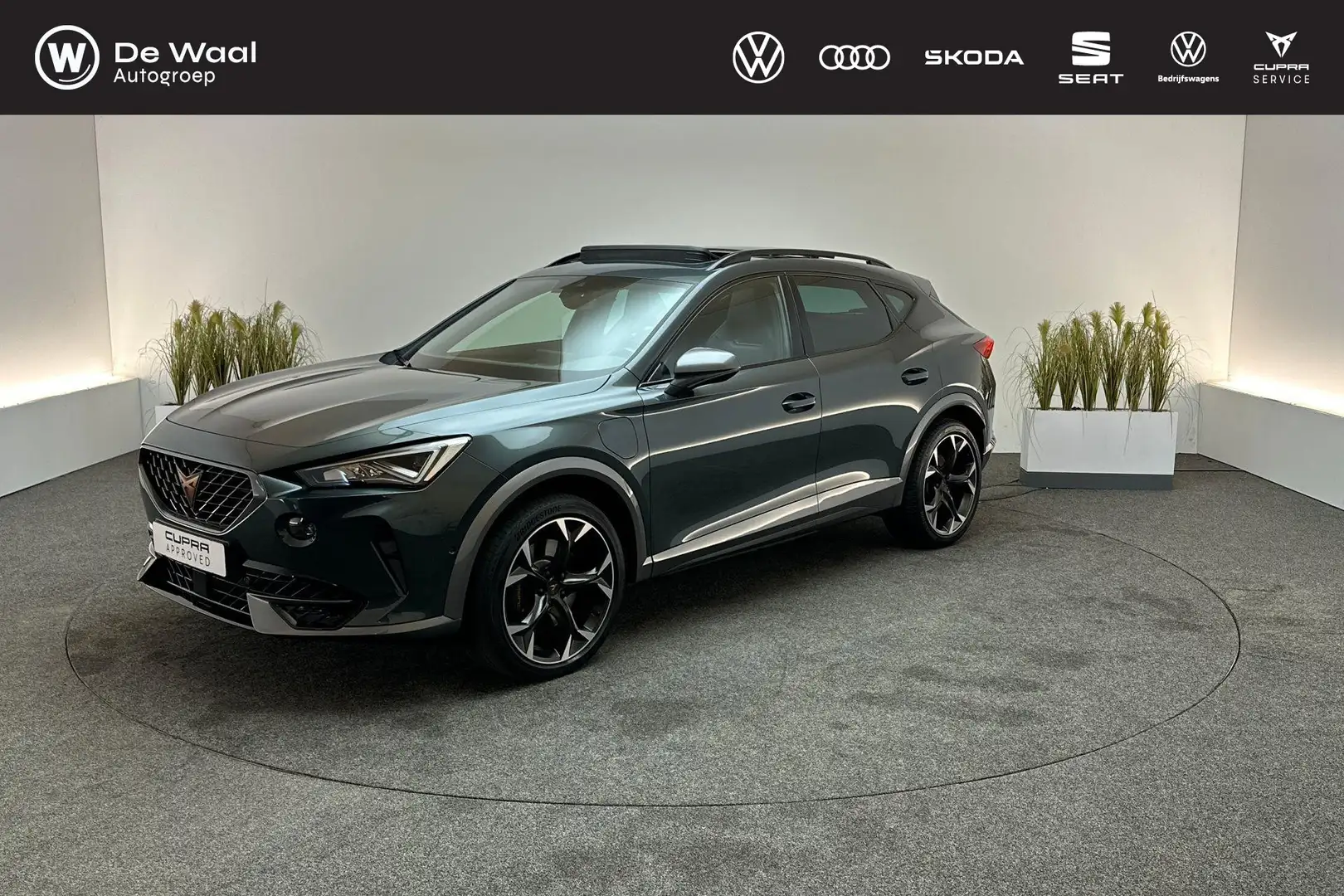 CUPRA Formentor 1.4 245pk DSG e-Hybrid Performance | Panoramadak, Groen - 1