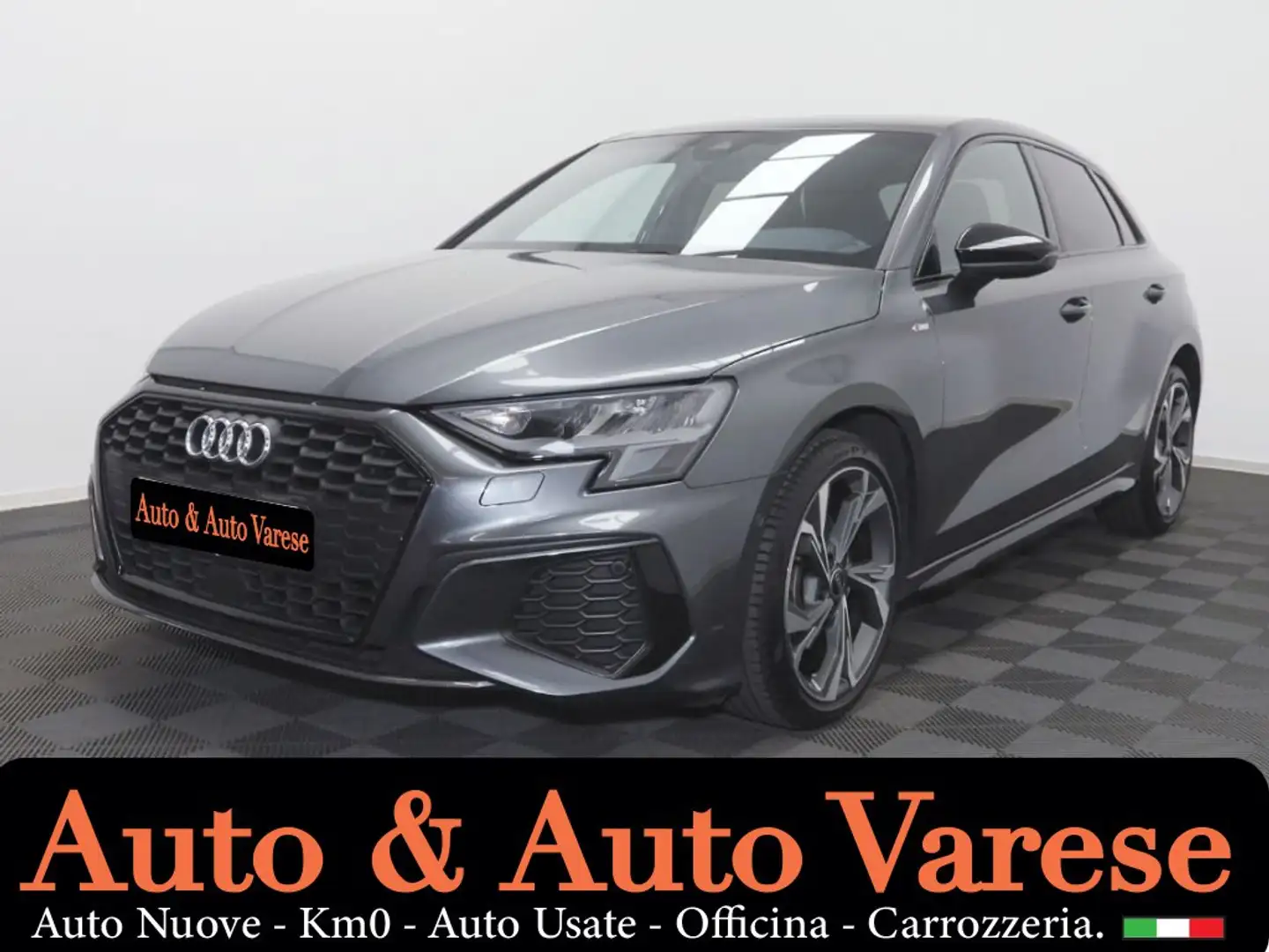 Audi A3 SPB 35 TFSI S line edition S tronic Grigio - 2